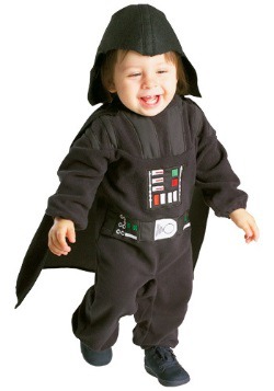 Disfraz de Darth Vader para niños pequeños