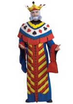 Disfraz de naipe Rey de Corazones
