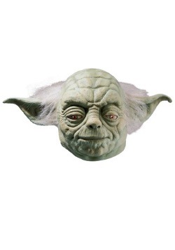 Máscara de Yoda de látex deluxe