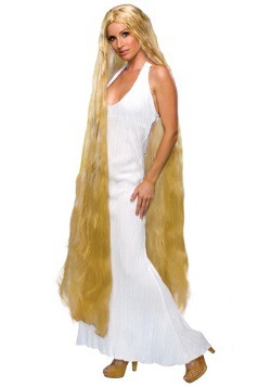 Peluca Rapunzel para mujer