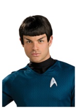 Peluca de Spock de vinilo con orejas