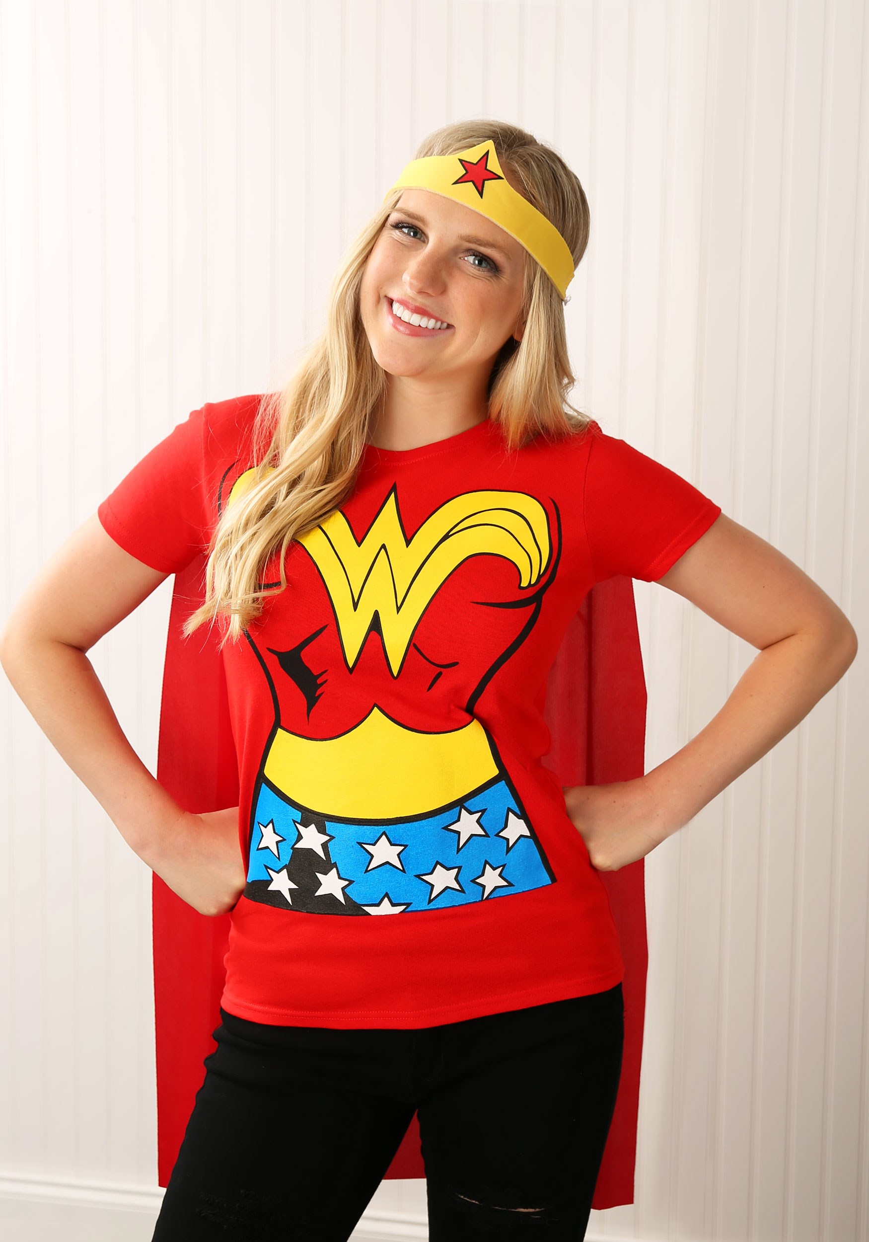 de camiseta de Wonder Woman