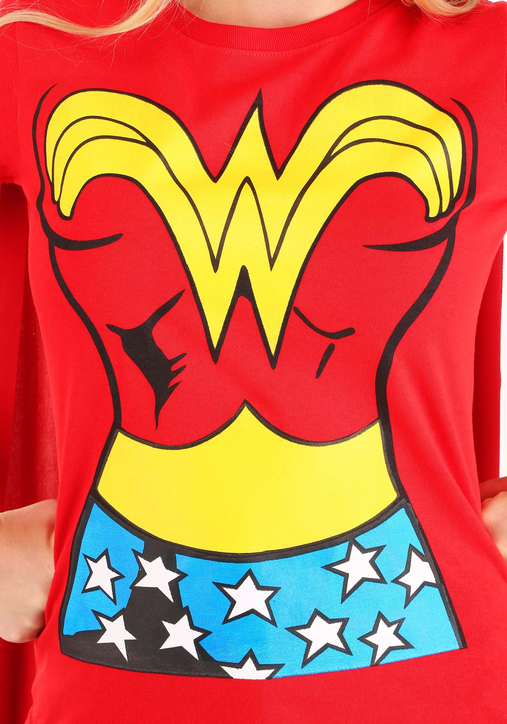 lámpara Escribe email aparato Vestido de camiseta de Wonder Woman