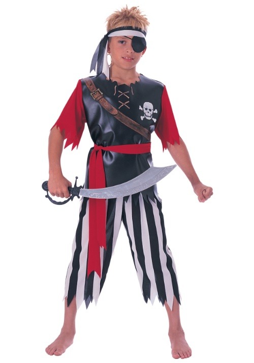 Disfraz infantil de rey pirata