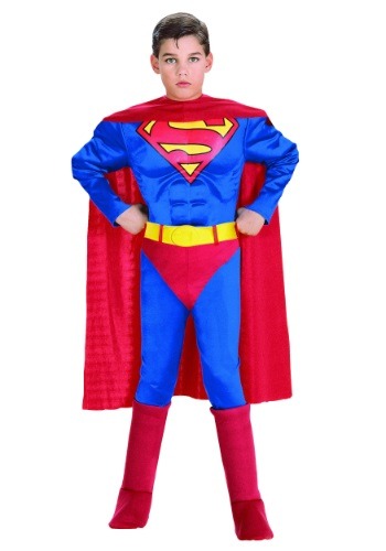 Disfraz infantil deluxe de Superman