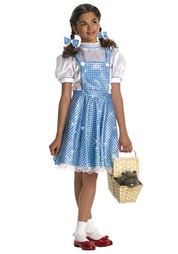 Niño pequeño con lentejuelas Dorothy Costume1