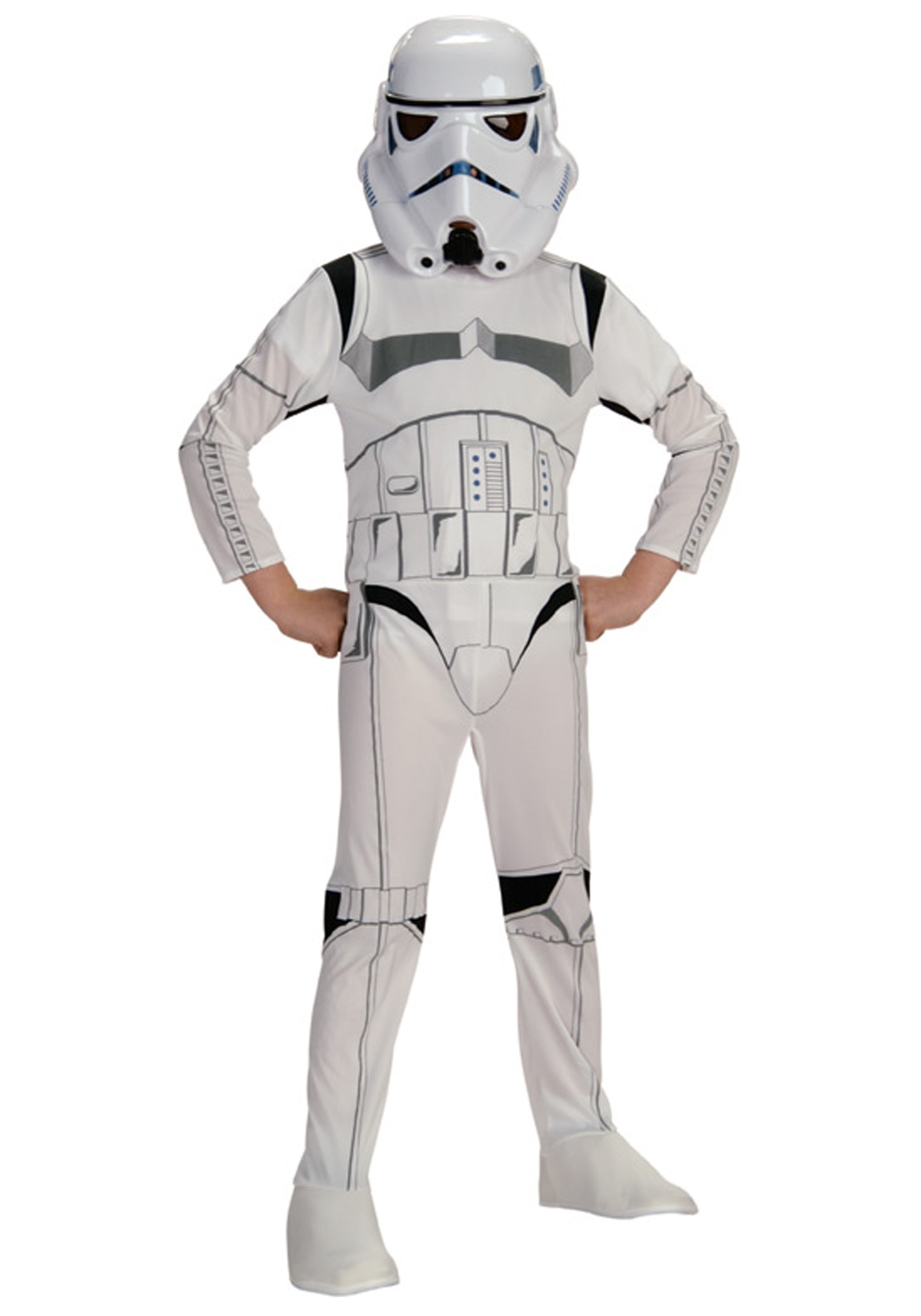 detective conspiración Línea de visión Disfraz de Stormtrooper para niños