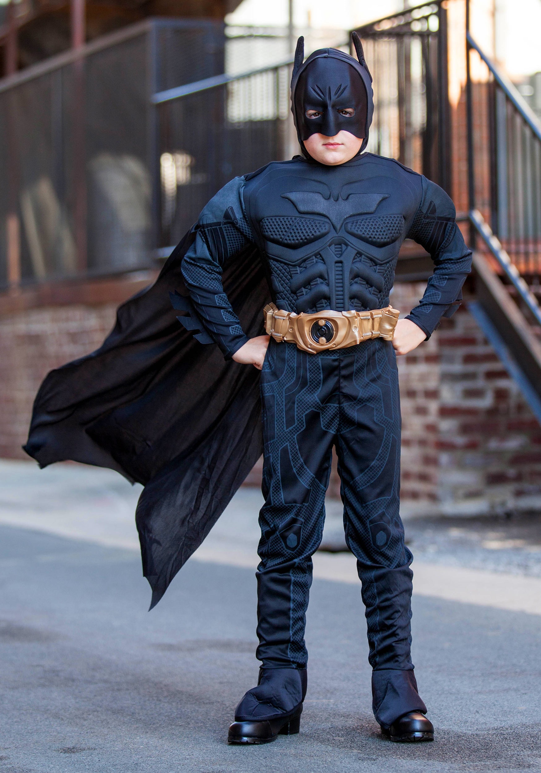 infinito discordia editorial Disfraz de Batman Caballero de la Noche para niños