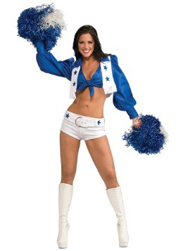 Disfraz de porrista de los Dallas Cowboys